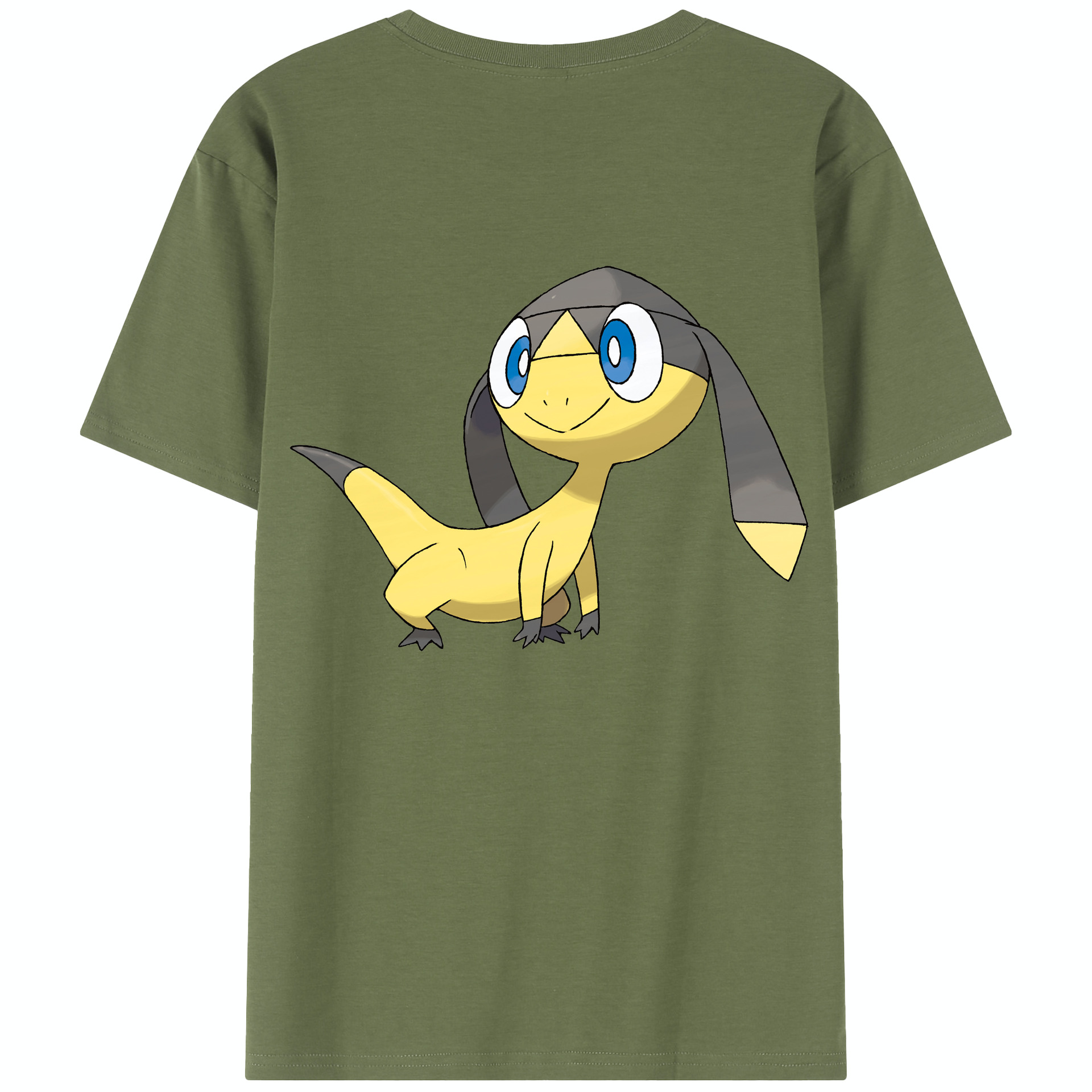 （画像用） ポケットモンスター Pokémon 綿100％半袖Tシャツ（背面プリント）